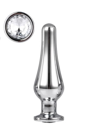 Gleaming Love Silver Pleasure Plug M