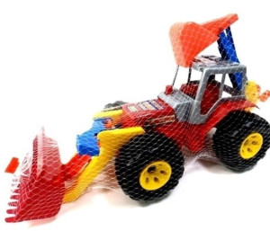 Zabawka traktor koparka spychacz Lazar 0072