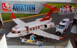 KLocki SLuban B0370 samolot ratowniczy ambulans 335 el.