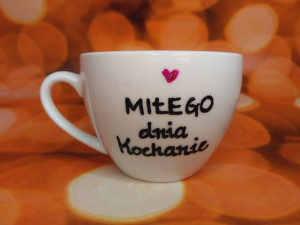 Filiżanka "Miłego dnia Kochanie"