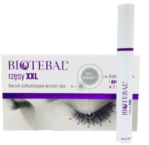 Biotebal Rzęsy XXL, serum na porost rzęs, 3 ml