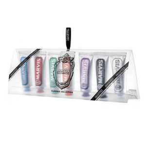 MARVIS Zestaw past do zębów, Travel Size, 7x25ml