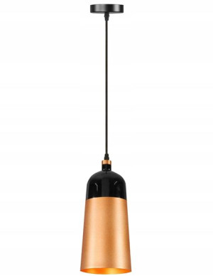 Lampa Wisząca Loft Fox Loft Metal Industrial Złota