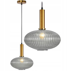 Lampa Sufitowa Wisząca Szklana Kolory Mix