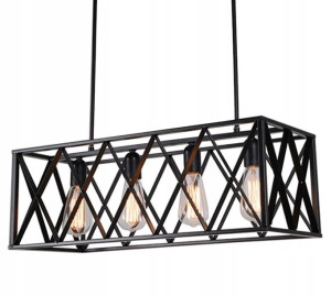 Lampa Sufitowa Wisząca Industrial Loft Metal