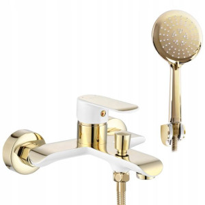 Bateria wannowa ze słuchawką BLOOM WHITE/GOLD REA