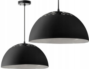 Lampa wisząca sufitowa APP239-1CP matowa biała