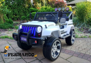 Pojazd NEW Raptor DRIFTER Napęd 4x4 Biały