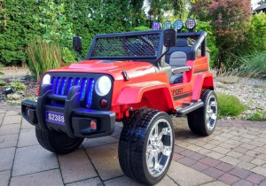 Pojazd NEW Raptor DRIFTER Napęd 4x4 Czerwony