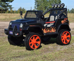 Pojazd NEW Raptor DRIFTER Napęd 4X4 Płomienie