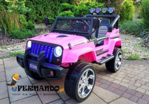 Pojazd NEW Raptor DRIFTER Napęd 4x4 Różowy