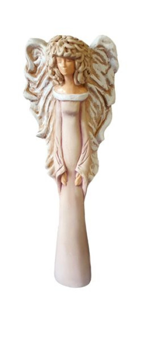 Podziękowanie figurka aniołka prezent Anioł Diana w Sukni Kobieta 39cm
