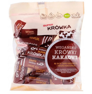 Krówki Bezmleczne Bio Kakaowe Super Krówka