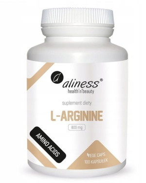 Aliness l-arginine arginina 800 mg 100k