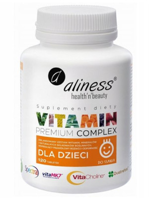 Aliness vitamin premium complex dla dzieci 120 t