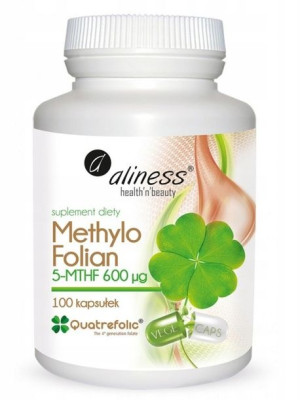 Aliness methylo folian 5-MTHF 600 mcg 100 k