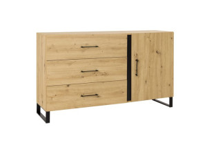 Pojemna KOMODA z SZUFLADAMI PÓŁKAMI 150 cm Wybór Koloru FLORENZ