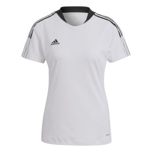 Koszulka damska adidas tiro 21 training jersey biała gm7580