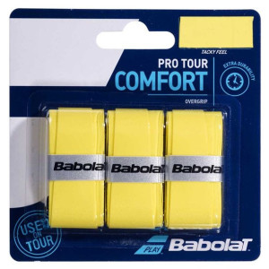 Owijka babolat pro tour x3 żółte 3 szt. 138759