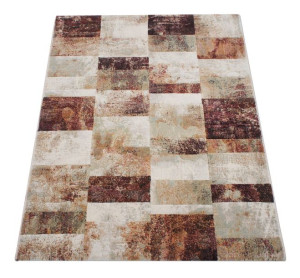 Dywan 120x170 Argentum 63440 6474 pomarańczowy