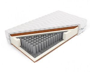 Frankhauer Materac pocket z obustronnym kokosem Neptun 160x200