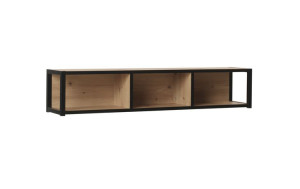 Nowoczesna PÓŁKA WISZĄCA Styl Loft  LORANA DĄB ARTISAN