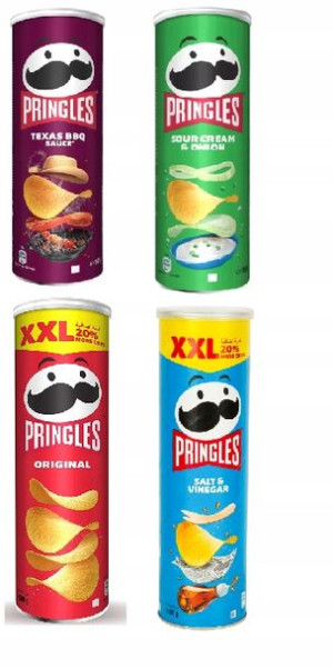 Pringles Chipsy Mix smaków x4