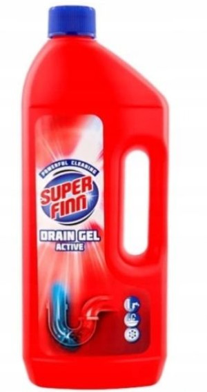 Żel Super Finn 1l udrażnianie rur