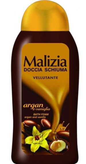 Żel pod prysznic Malizia 300 ml Waniliowo arganowy