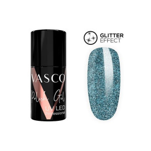 Lakier hybrydowy Night Glow 15 Silver-Blue Vasco 7 ml