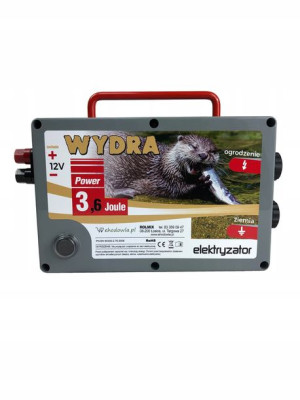 Pastuch elektryczny WYDRA 3,6J wydry 12V 230V