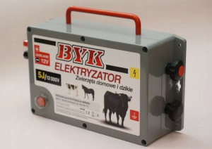 Pastuch elektryczny elektryzator zasilacz BYK