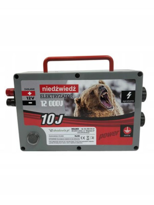 Pastuch elektryczny NIEDŹWIEDŹ 10J na niedźwiedzie