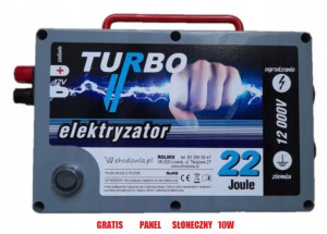 Pastuch elektryczny TURBO 22J 90-120KM OGRODZENIA