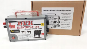 Elekrtyczny pastuch BYK 5 J do 90km