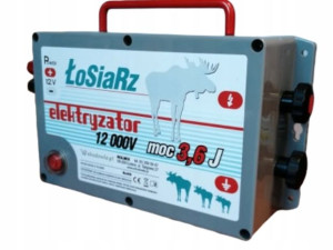 Pastuch elektryzator zestaw na wydrę stawy