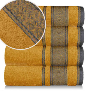 4szt Ręczniki Komplet ręczników 2x 50x90 2x 70x140