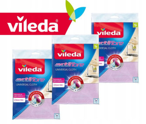 Ściereczka VILEDA Actifibre chłonna uniwersalna x3