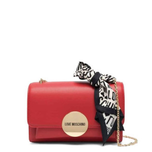 Torby naramienne marki Love Moschino model JC4365PP0FKG0 kolor Czerwony. To