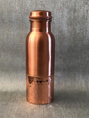 Miedziana butelka na wodę Sequence - 700 ml