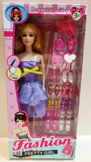 Lalka Pretty Girl 29 cm z akceroriami 9639