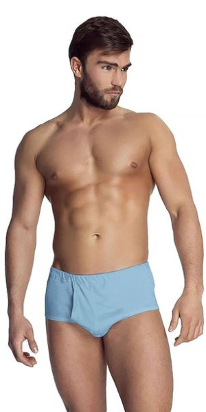 Wygodne slipy męskie Elegant niebieski 56/XXL