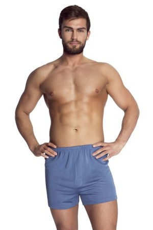 Szorty męskie Smith z jedwabiu wiskozowego jeansowy 54/XL