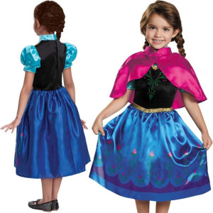 Kostium dla dzieci Strój karnawałowy Disney Kraina Lodu Anna 94-109 cm 3-4