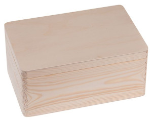 Skrzynia z deklem (30x20x13,5cm) bez otworów
