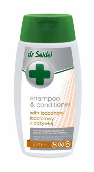 Dr Seidel Szampon Jodoforowy z odżywką 220ml