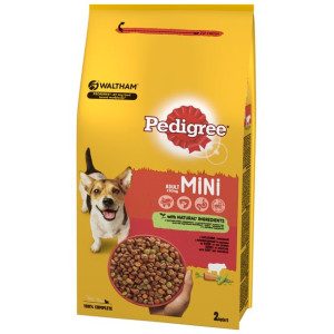 PEDIGREE Adult 2kg (małe rasy) - sucha karma dla psów z wołowiną i warzywam