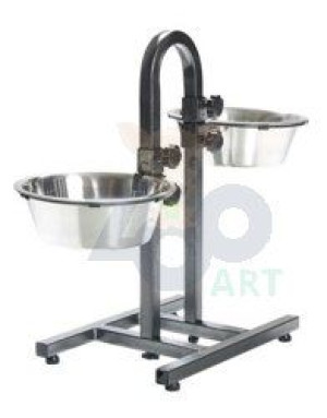 TRIXIE Miski na stojaku 2x2,8l/24cm