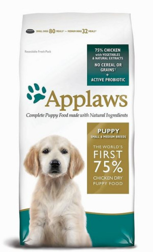 Applaws Dog Puppy Small&medium z kurczakiem 15kg