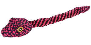 Flamingo Wąż/szarpak ze sznura Monsjo czerwono-czarny 60cm